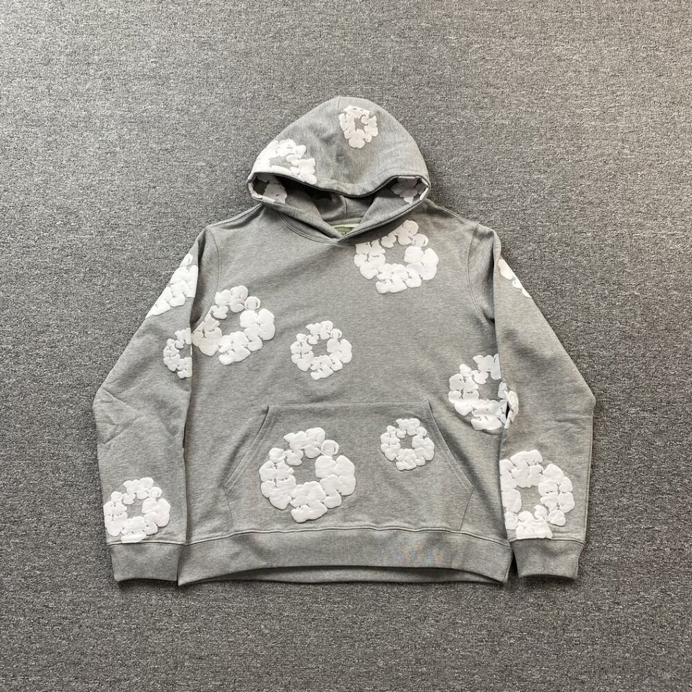 Denim Tears SS23 floral pattern printed sweatshirt